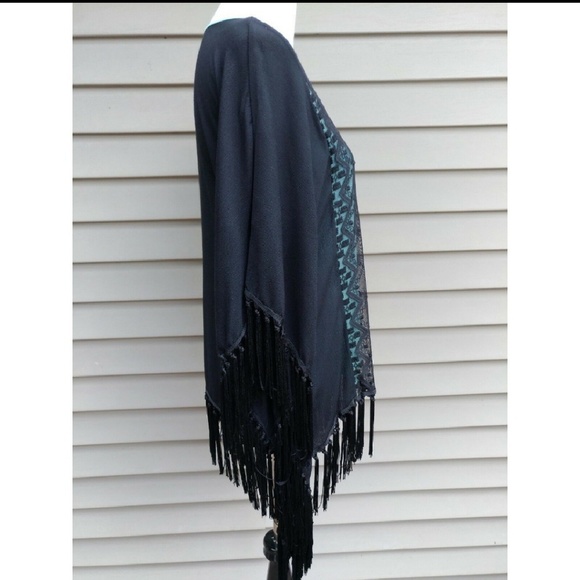 💰50% Off💰Moa Moa Women's Closed Poncho Small - Picture 7 of 8